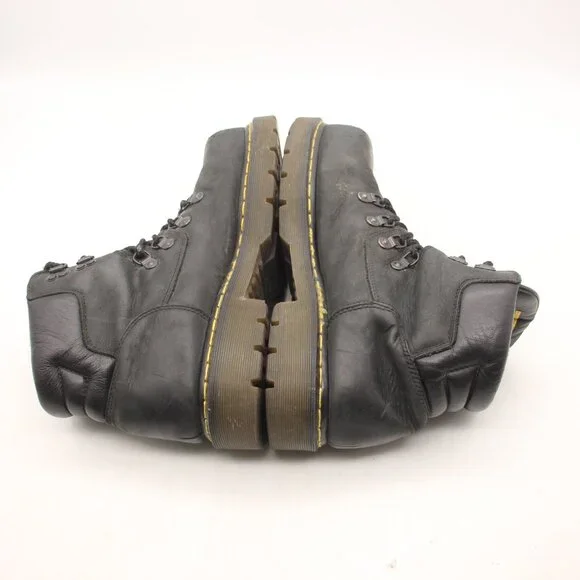 Dr. Martens 8836 Men's Size 12 M Industrial Black Leather Steel Toe Work Boots